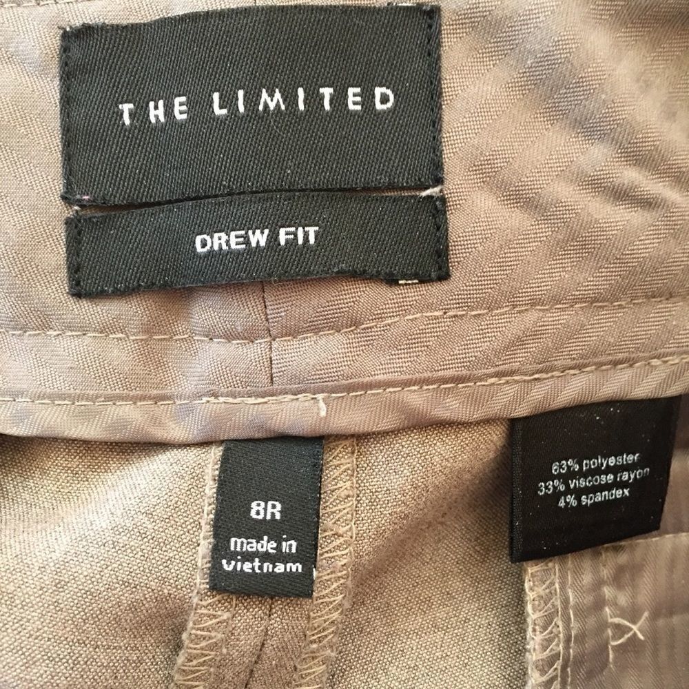 The Limited Drew Fit Pants Size 8R - Picture 4 of 4